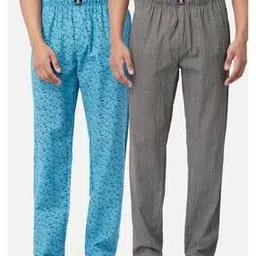 barcelona Pack of 2 Printed Pyjamas with Elasticated Waistband-picture-53