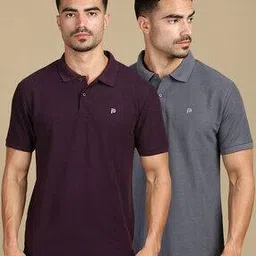 lux parker Men Pack of 2 Lounge Polo T-Shirts-picture-11