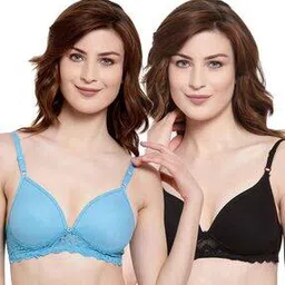 cumsin Pack of 2 Women Non-Padded Bras-picture-14
