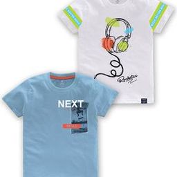 codez Pack of 2 Typographic Print T-Shirts-picture-30