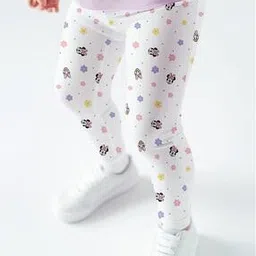 nauti nati Girls Graphic Basic Leggings-picture-14