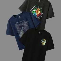 codez  Boys Graphic Regular Fit T-Shirt-picture-48