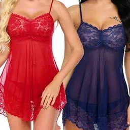 cumsin Women Lace Babydoll-picture-37
