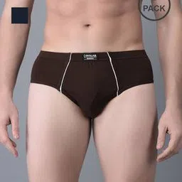 dollar Pack of 2 Men Anti-Microbial Super Combed Cotton Solid Brief-picture-29