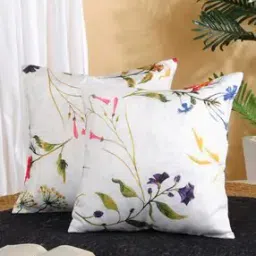 rosarahome Set Of 2 Floral Square Cushion Covers-picture-13