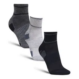dollar Men Pack of 3 Striped Ankle-Length Socks-picture-29