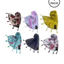 letz dezine Women Floral Scarf-picture-27