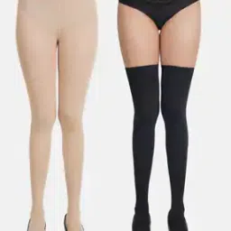 n2s next2skin Pack of 2 Solid Stockings-picture-33