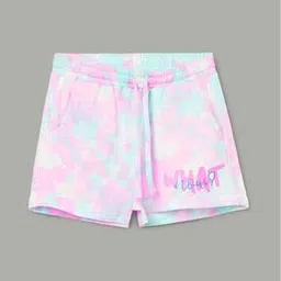 fame forever by lifestyle Girls Abstract Shorts-picture-32
