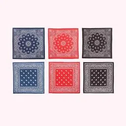 handicraft-palace Pack of 6 Men Paisley Print Bandanas-picture-34