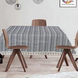 stylista Printed 4 Seater Waterproof Dining Table Cover 54" x 54"-picture-17