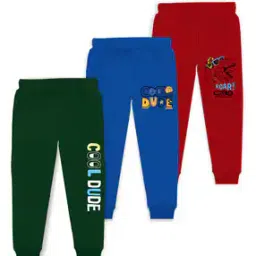 j & jp Pack of 3 Typographic Print Joggers with Elasticated Waist-picture-28