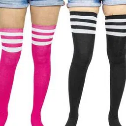 neska moda Women Stripes Stockings-picture-12