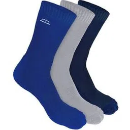 Pack of 3 Bamboo Men Crew Socks - Odour Free & Breathable-image-1