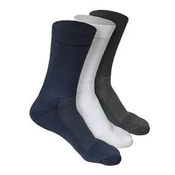 heelium Pack of 3 Mid-Calf Length Bamboo Socks-picture-35