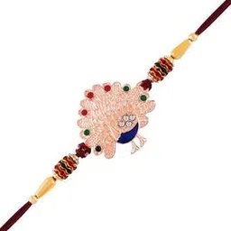 om jewells RK1000400 Stone-Studded Tie-Up Rakhi-picture-48