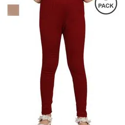 pixie n prince Women Basic Leggings with Elasticated Waist-picture-27