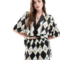 asos design Women Geometric Print Shorts-picture-27