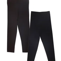 the mom store Girls Pack of 2 Leggings image 1