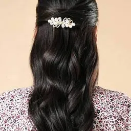 yellow chimes Stone-Studded Hair Clip-picture-35