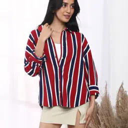 pinacolada Women Stripes Shirt image 1