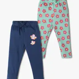 Pack of 2 Printed Leggings-image-4