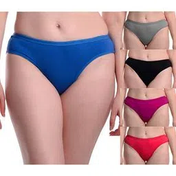 cumsin Women Pack of 5 Briefs-picture-24