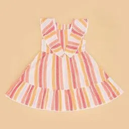 pantaloons junior  Girls Stripes A-line Dress-picture-25