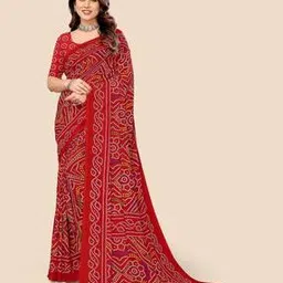kanooda prints Women Georgette Printed Saree-picture-15