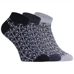 hebtroco Pack Of 3 Men Ankle-Length Socks-picture-33