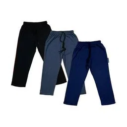indiweaves Boys Pack of 3 Solid Track Pants for Boys-picture-44