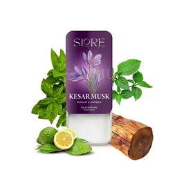 Men Siore Kesar Musk Perfume 12 ml image 1
