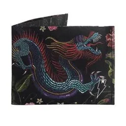 supervek Unisex Oriental Dragon RFID Blocking Bi-Fold Wallet-picture-52