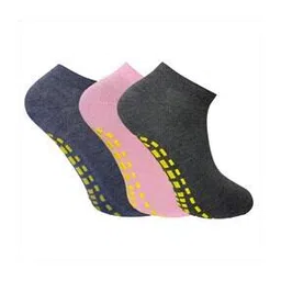 hebtroco Pack Of 3 Women Ankle Socks-picture-21