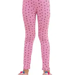 kids cave Girls Micro Printed Leggings-picture-22
