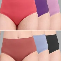 samvar Pack of 6 High Rise Full Coverage Brief-picture-18