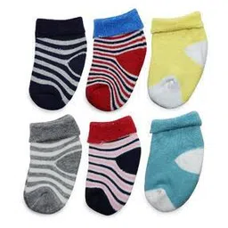 neska moda Boys Pack of Cotton 6 Socks-picture-41