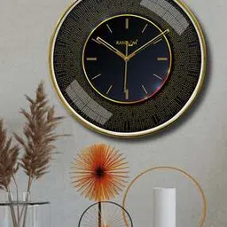 random Modern Round Wall Clock with Sweep Silent Movement-picture-13