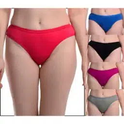 cumsin Women Pack of 5 Cotton Panties-picture-29