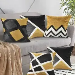 aazeem Set of 5 Printed Cushion Covers-picture-15