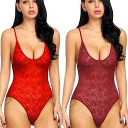 Women Lace Babydoll-image-10