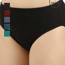 samvar Women Pack of 6 Panties with Elasticated Waist-picture-33