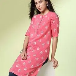 acai Women Floral Print Straight Kurta-picture-40