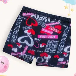 beach curve Girls Printed Boyshorts with Elasticated Waistband image 1