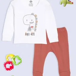 the mom store Infants Printed Suit Set-picture-22