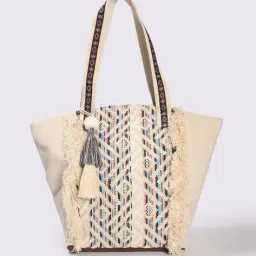 avaasa Women Printed Tote Bag image 1
