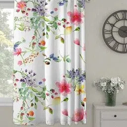 oasis Floral Print Window Curtain-picture-52