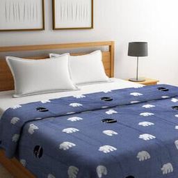 cortina eyelet curtain Block Print Double Blanket-picture-24
