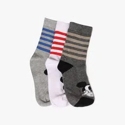 matchitt Boys Pack of 3 Ankle-Length Socks-picture-15