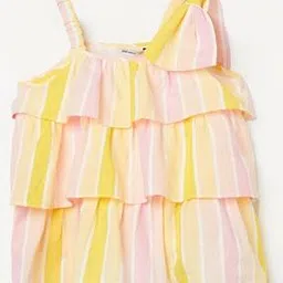 fame forever by lifestyle Girls Off Shoulder Striped Top-picture-45